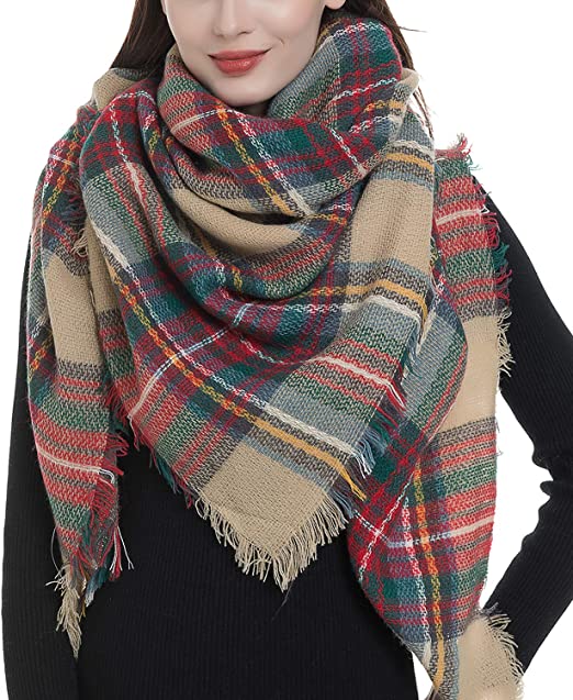 2. thick oversize scarf