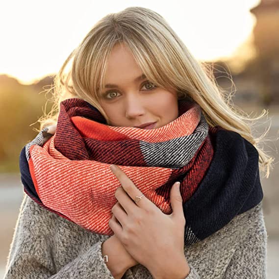 5. thick oversize scarf